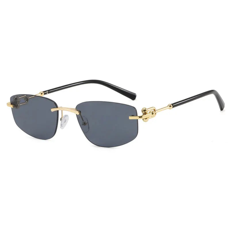 Salutami Milano Prism – Frameless Irregular Sunglasses