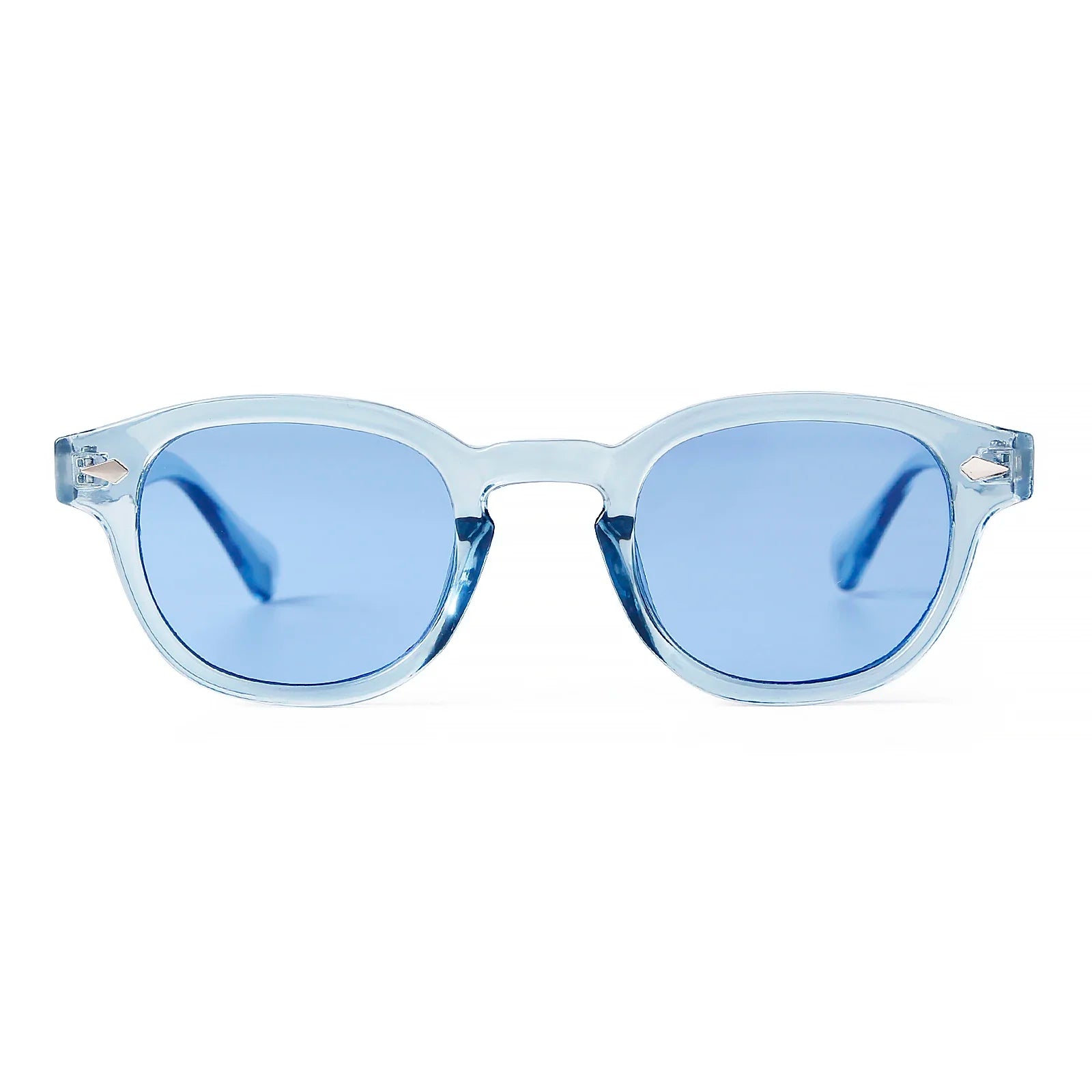 Paris Azure – Round Sunglasses