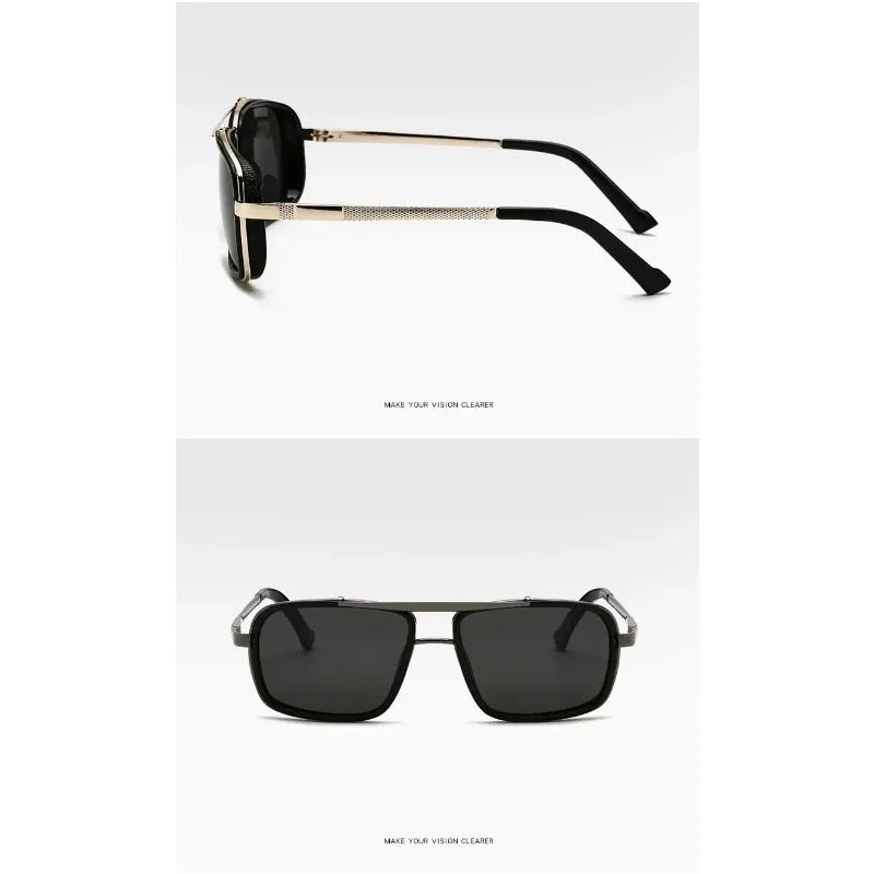 Steampunk London Noir – Vintage Cat Eye Sunglasses