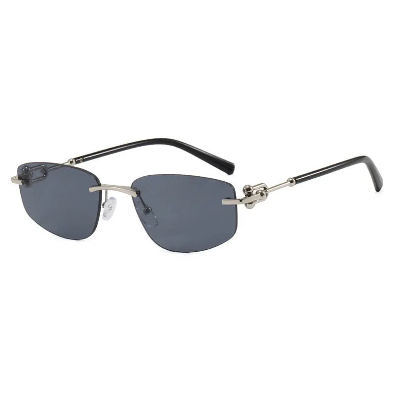 Salutami Milano Prism – Frameless Irregular Sunglasses