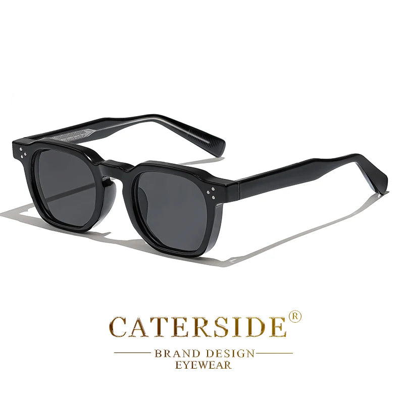 Caterside London Noir – Square Punk Sunglasses