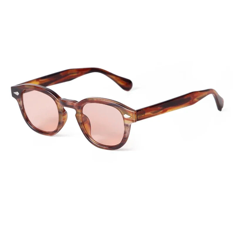 Paris Azure – Round Sunglasses