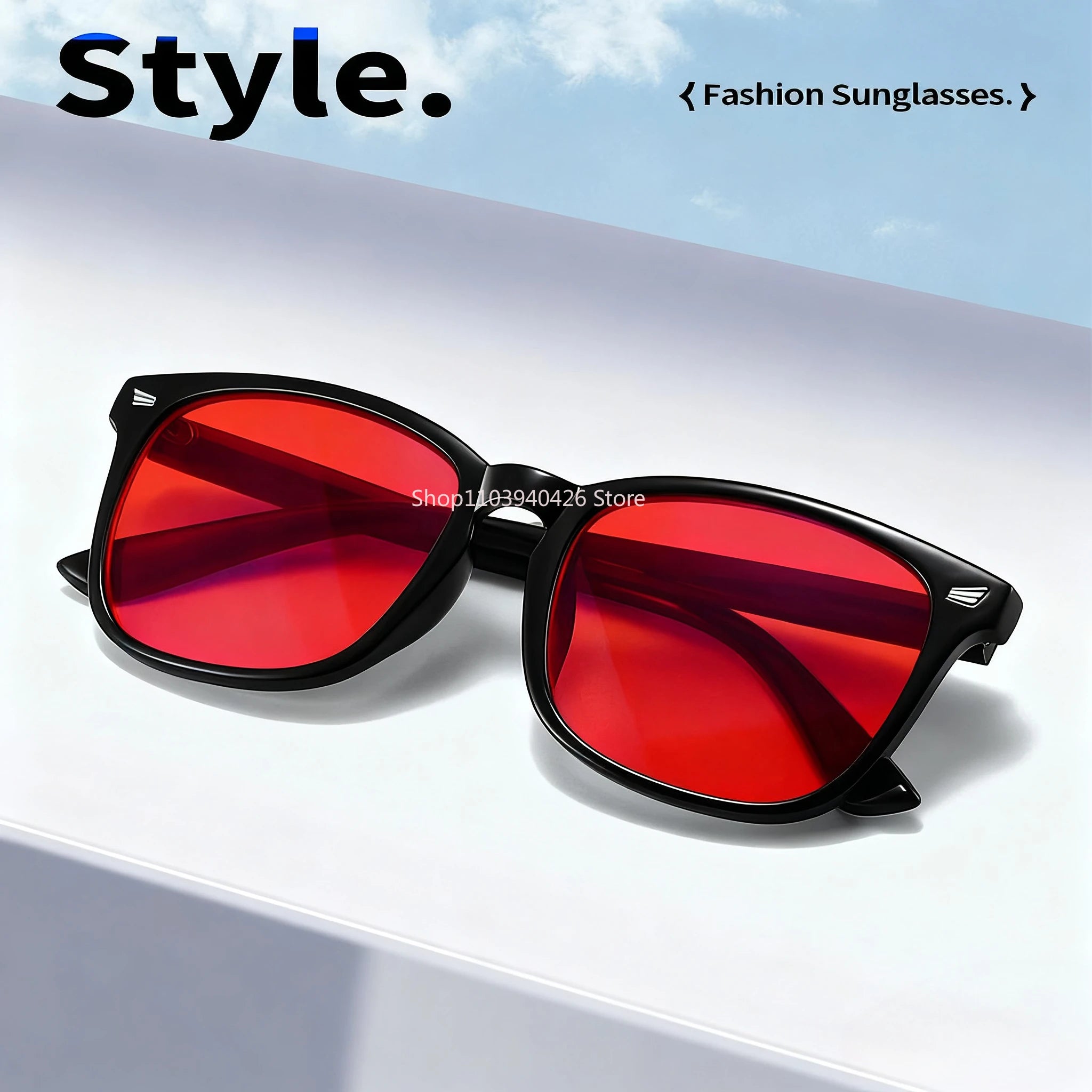 Nocturne Amber – Red Lens Blue Light Blocking Glasses