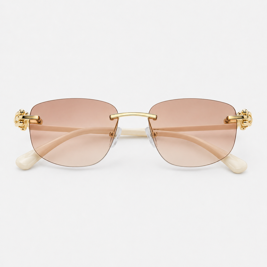 Salutami Milano Prism – Frameless Irregular Sunglasses
