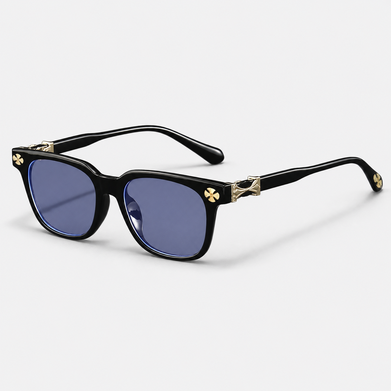 Milano Crystal Frame – Oversized Blue Light