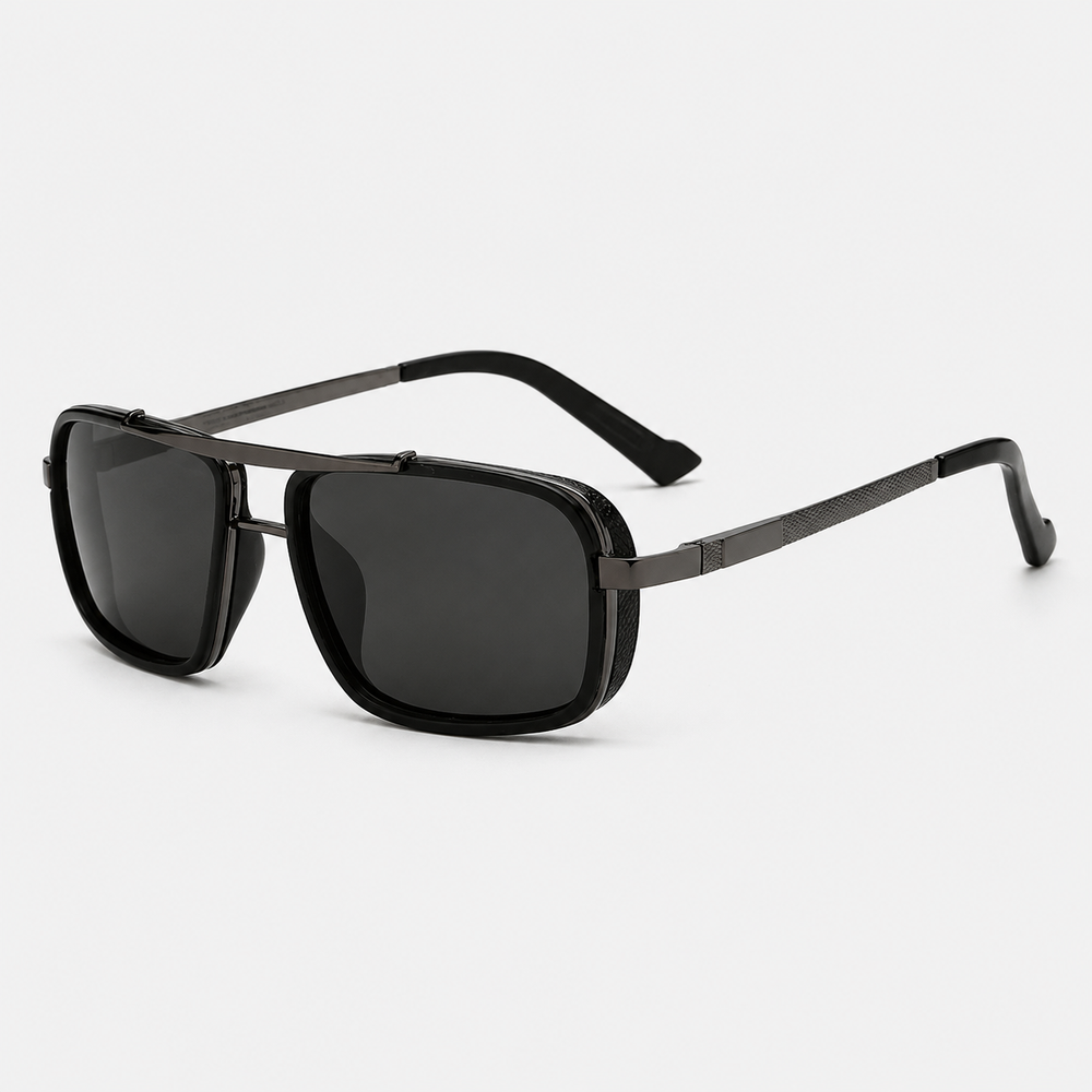 Steampunk London Noir – Vintage Cat Eye Sunglasses