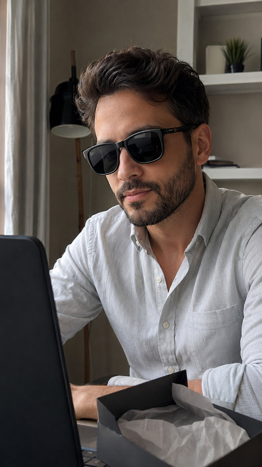 Cliente usando Hindfield Manhattan Black