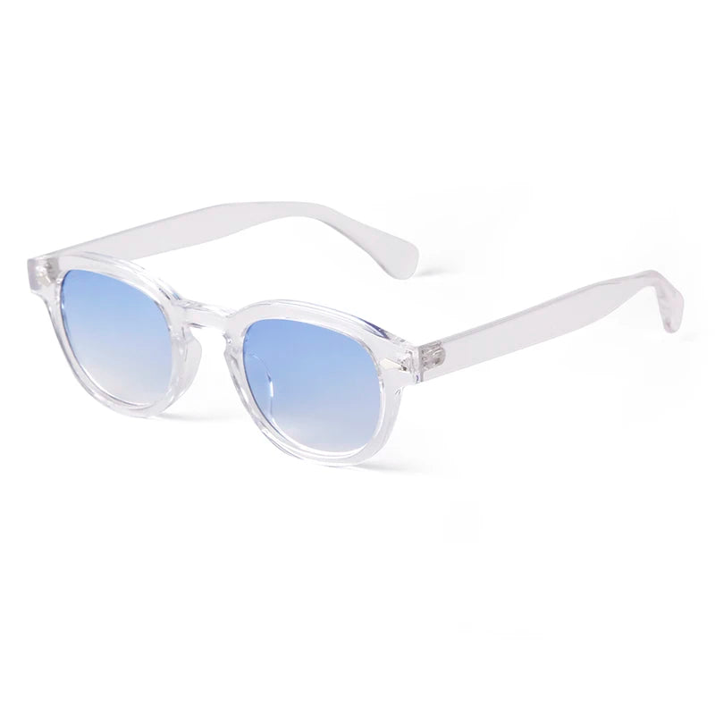 Paris Azure – Round Sunglasses