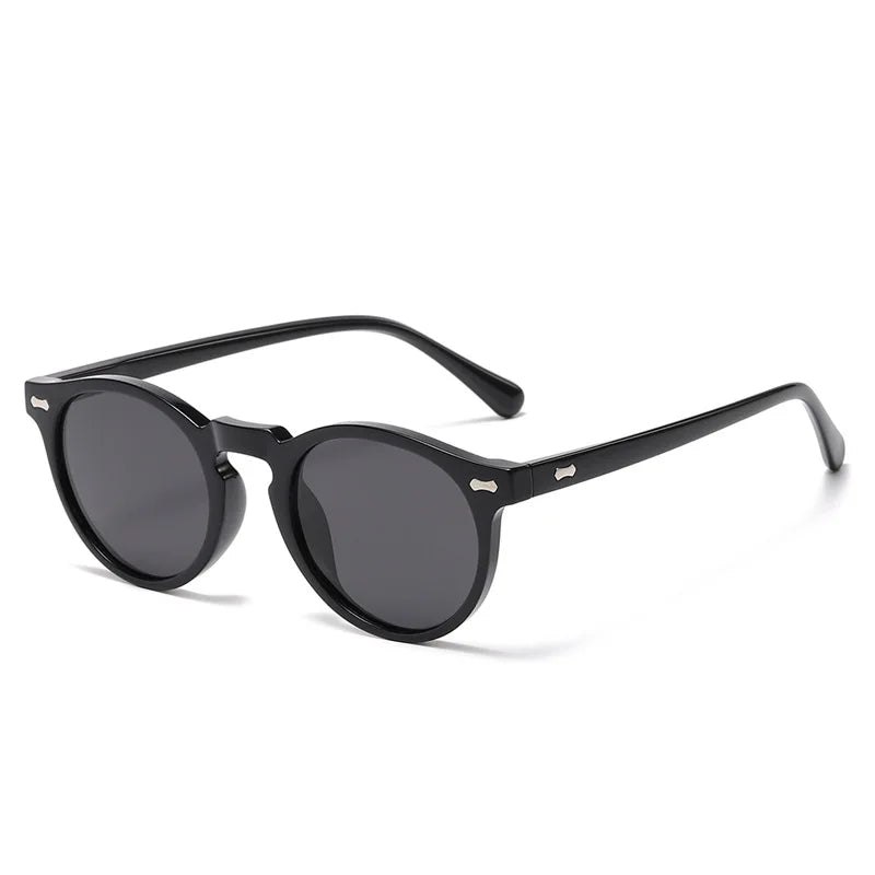 Shengmeiyu Riviera Tea – Round Polarized Sunglasses