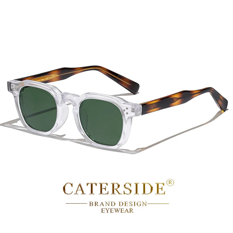 Caterside London Noir – Square Punk Sunglasses
