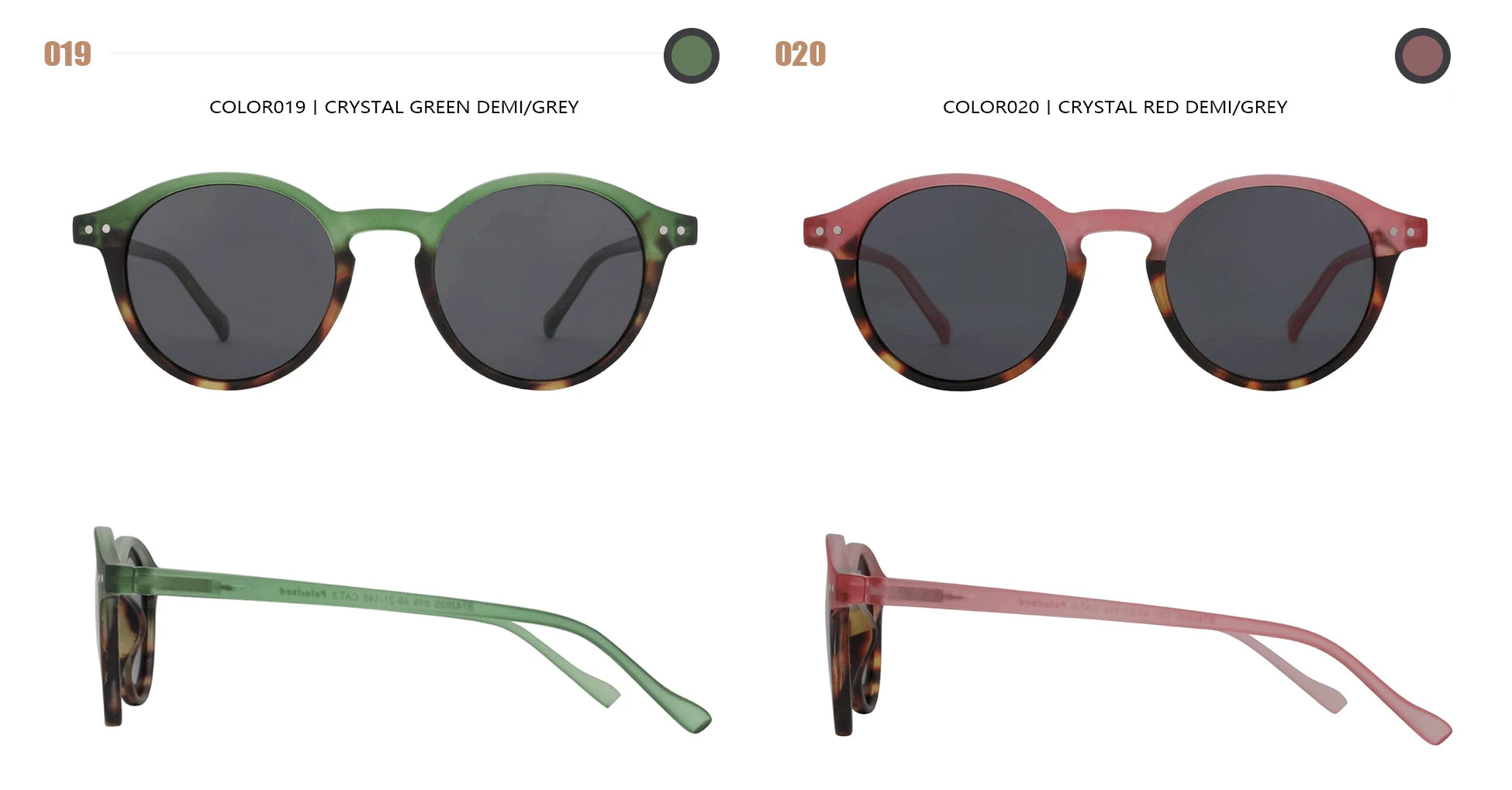 Zenottic Riviera – Round Polarized Sunglasses