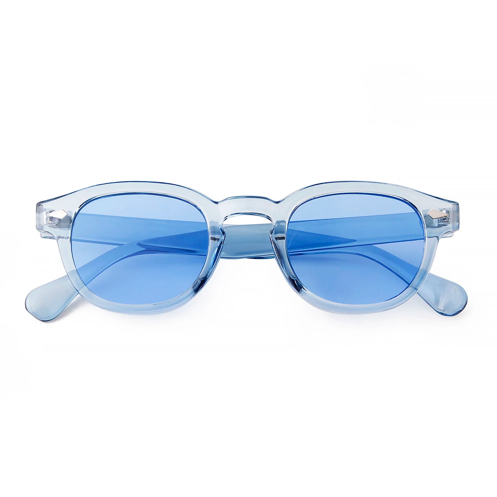 Paris Azure – Round Sunglasses