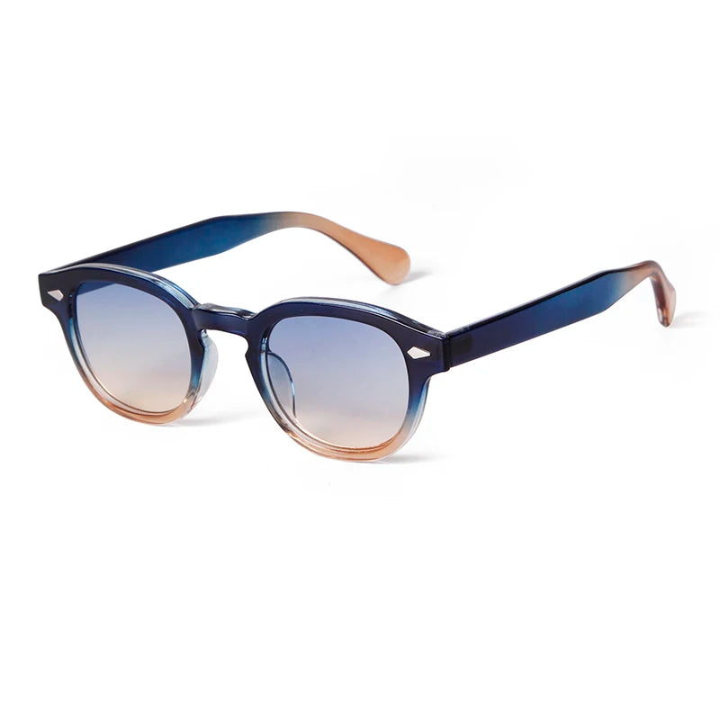 Paris Azure – Round Sunglasses