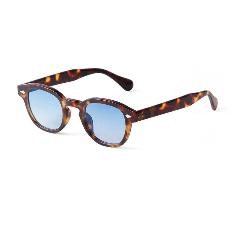 Paris Azure – Round Sunglasses