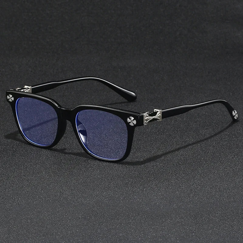 Milano Crystal Frame – Oversized Blue Light