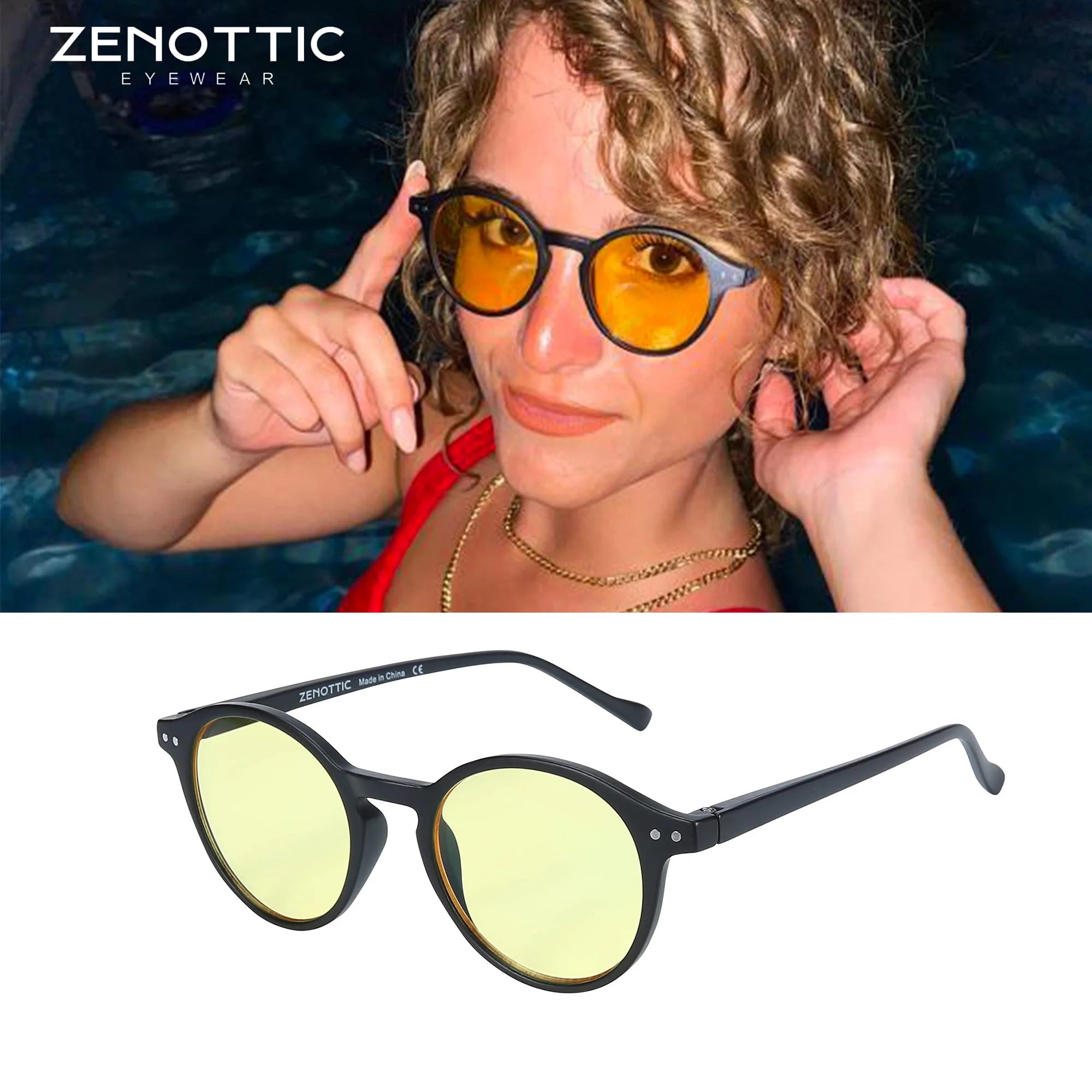 Zenottic Riviera – Round Polarized Sunglasses