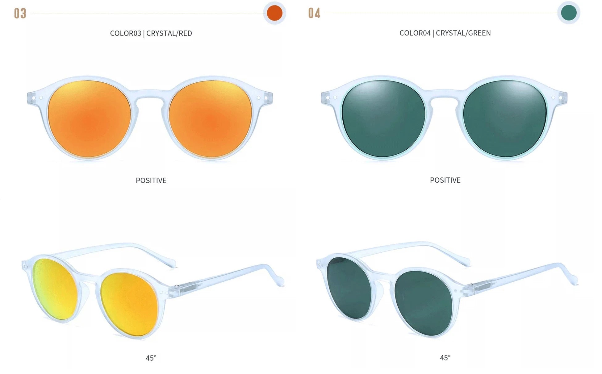 Zenottic Riviera – Round Polarized Sunglasses