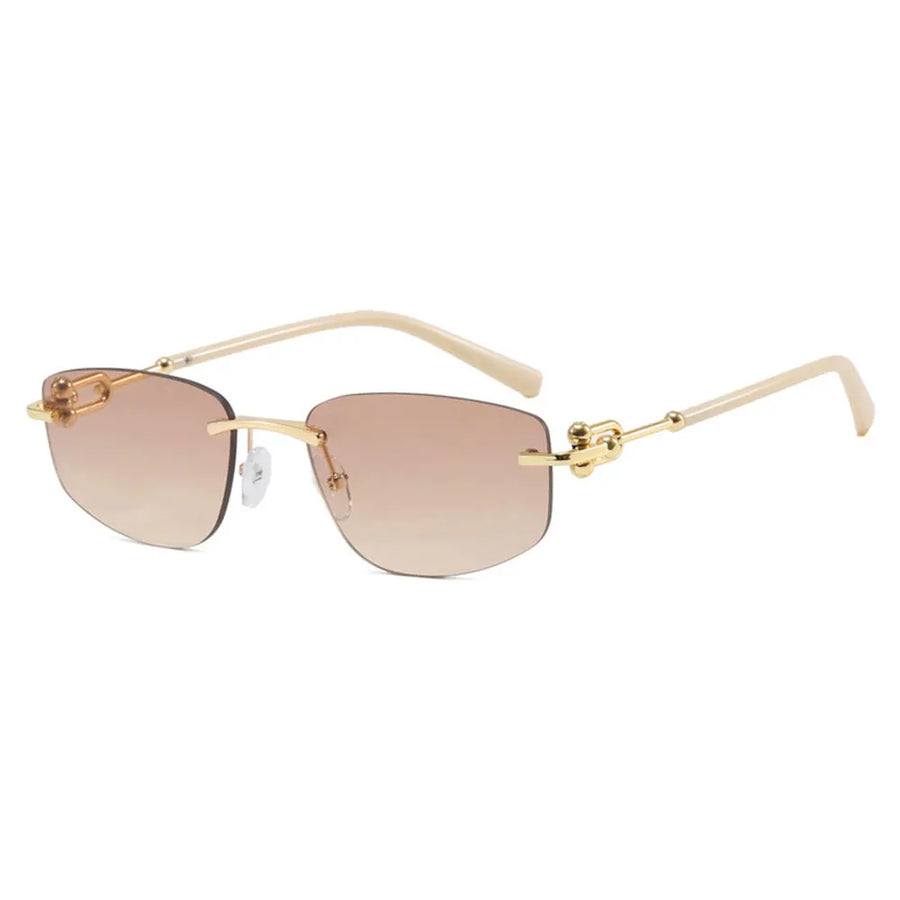 Salutami Milano Prism – Frameless Irregular Sunglasses