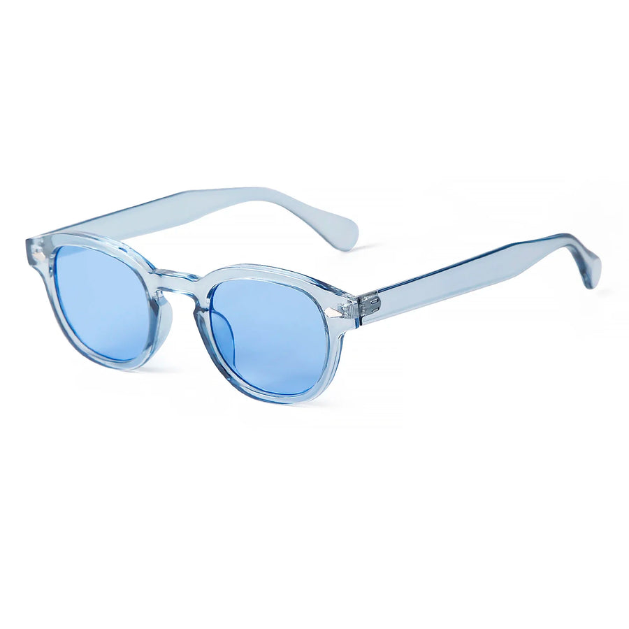 Paris Azure – Round Sunglasses