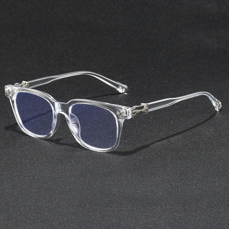 Milano Crystal Frame – Oversized Blue Light