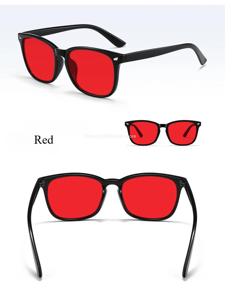 Nocturne Amber – Red Lens Blue Light Blocking Glasses